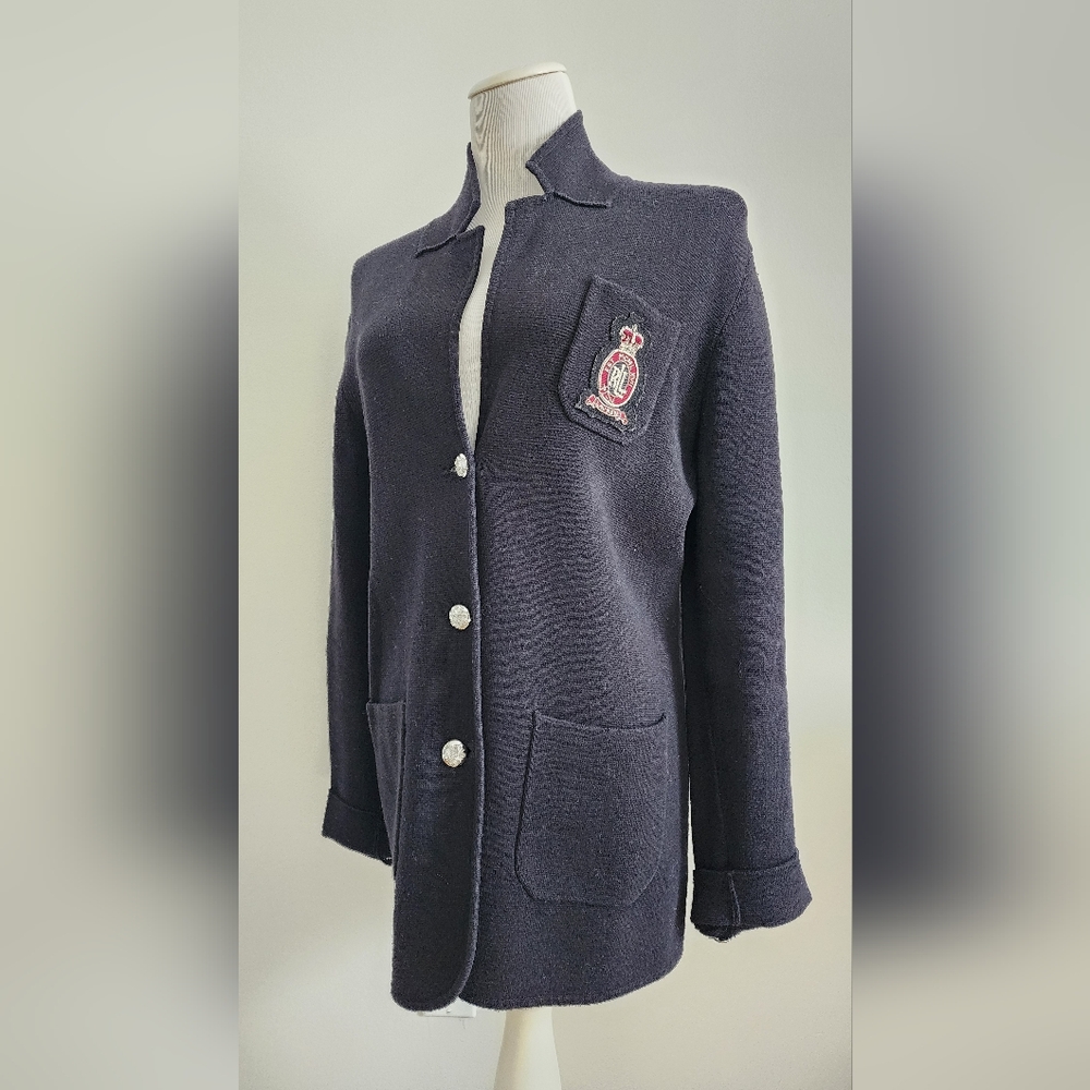 Ralph laruen knitt blazer